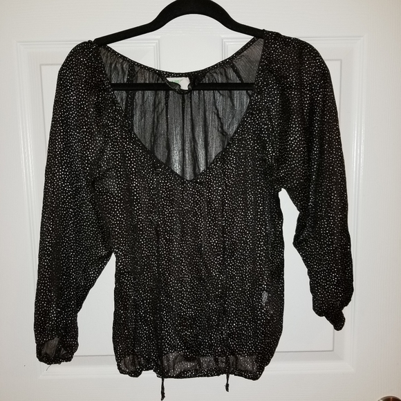 Selena Gomez Tops - Sheer junior's blouse